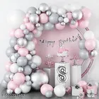 57 Pcs 8th Birthday Decoration kit, Multicolour, Set of 1
