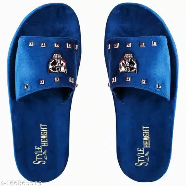 Sliders for Men (Blue, 7)