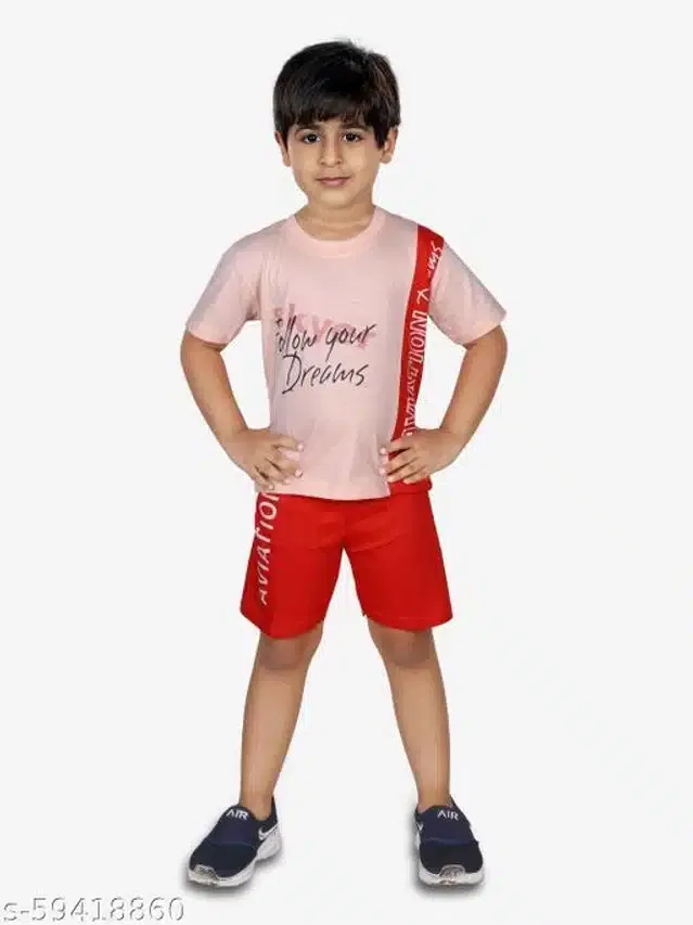 Clothing Set for Boys (Multicolor, 3-4 Years)