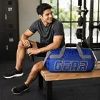 Gear Boxy, 27L Regular Hand Duffel Bag for Men & Women, Classic Blue Yellow