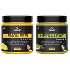 Natural Lemon Peel & Henna Leaf Powder for Skin & Hair 
