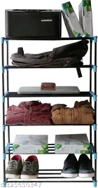 Metal 6 Layer Collapsible Multipurpose Rack 