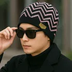 Woolen Printed Cap for Men 