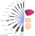 Your Complete Makeup Kit 12-Piece Brush & Beauty Sponge Set 