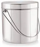 Stainless Steel Milk Pot (Silver, 3100 ml)