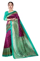 Mysore Silk Printed Saree for Women 