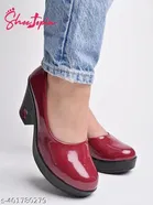 Shoetopia Red Heel Sandals Size IND-7