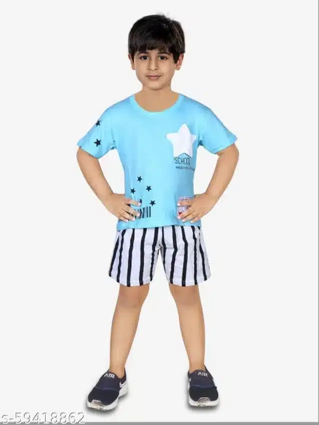Clothing Set for Boys (Multicolor, 1-2 Years)