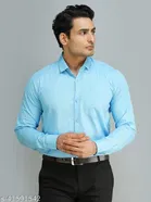 Cotton Blend Solid Shirt for Men, Multicolor, Pack of 3 
