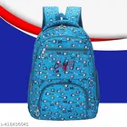 Polyester Backpack Bag, Blue