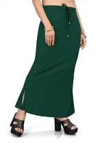 Lycra Solid Saree Petticoat for Women 