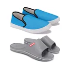 Combo of Casual Shoes & Sliders for Men 