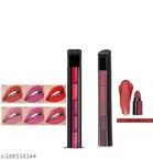 5 in 1 Lipstick for Women (Multicolor, Pack of 2)