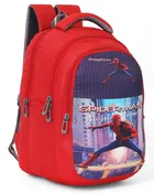 Polyester Backpack for Kids (Red, 25 L)