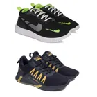 Sports Shoes for Men, Multicolor, Pack of 2 