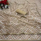 Organza Printed Saree for Women 