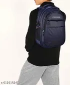 Synthetic Backpack for Men & Women, Blue