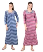 Woolen Hosiery Nighty for Women 