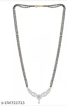 Alloy Mangalsutra with Earrings for Women 