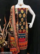 Bandhani Printed Jaipuri Designs Embroidered Top Bottom Duppata for Women 
