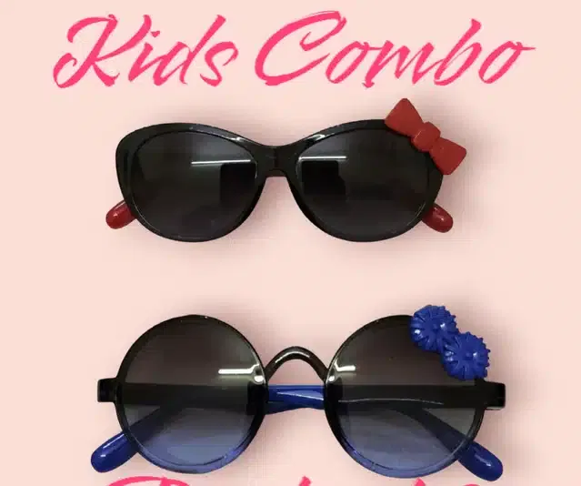 UV Protected Sunglasses for Kids (Pack of 2) (Multicolor, 4-10 Years)