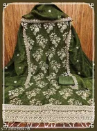 Georgette Punjabi/All Over Suits Semi-Stitched Suits 