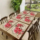 PVC Printed Dining Table Placemats 