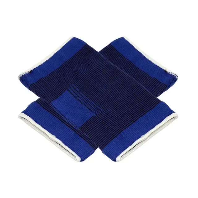 Polyester Solid Knee Sleeves for Women (Blue, Set of 1)