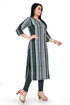 A-Line Crepe Kurti for Women 