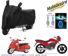 Polyester Water Resistance Cover for Honda Activa 6G with Tyre Light 