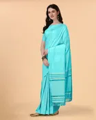 Cotton Embroideried Saree for Women 