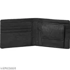 Two Fold PU Mens Wallets ,Black