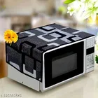 KANUSHI Industries®Fridge/Refrigerator Cove+1 Pc Microwave Cover+1 Front Load Washing Machine Cover+2 Pc Handle Cover