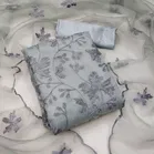 Organza Unstitched Dress Material for Women 