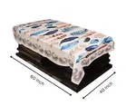 Grover Digital Feather Printed Table Top cover 40x60 inch
