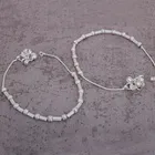 Silver Plated Anklets for Women 