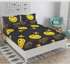 Double Bedsheet with 2 Pillow Covers 
