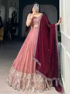 Embroidered Lehenga Choli for Women 
