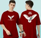 Pure Cotton Round Neck Printed T-Shirt for Men 