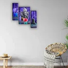 MDF 2 Pcs Designer Wall Painting for Home & Office 