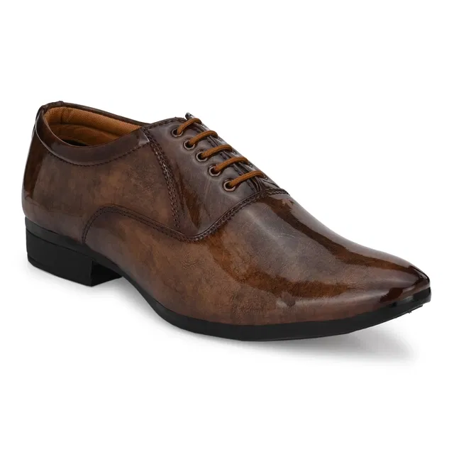 Formal Shoes for Men (Brown, 7)