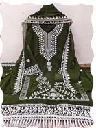 Embroidered Unstitched Suit for Women 