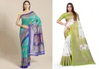 Art Silk Printed Saree for Women 