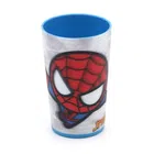 GLUMAN 3D Spiderman Frost Tumbler (300 ml, Pack of 1)