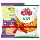 Bharat Royale Everyday Basmati Rice 1 kg + City Aahar Masoor Malka 1 kg