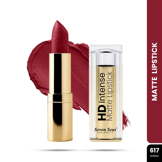Seven Seas Lipstick for Women, Plum Pink (3.5g)