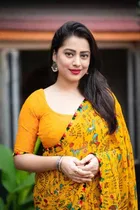 Georgette Printed Saree for Women 