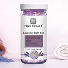 Pink Square Detoxifying Lavender Bath Salt Crystal 