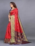 Women's Saree with Unstitched Blouse 