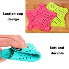Starfish Bathtub Shower Drain Cover, Pack of 4, Multicolor